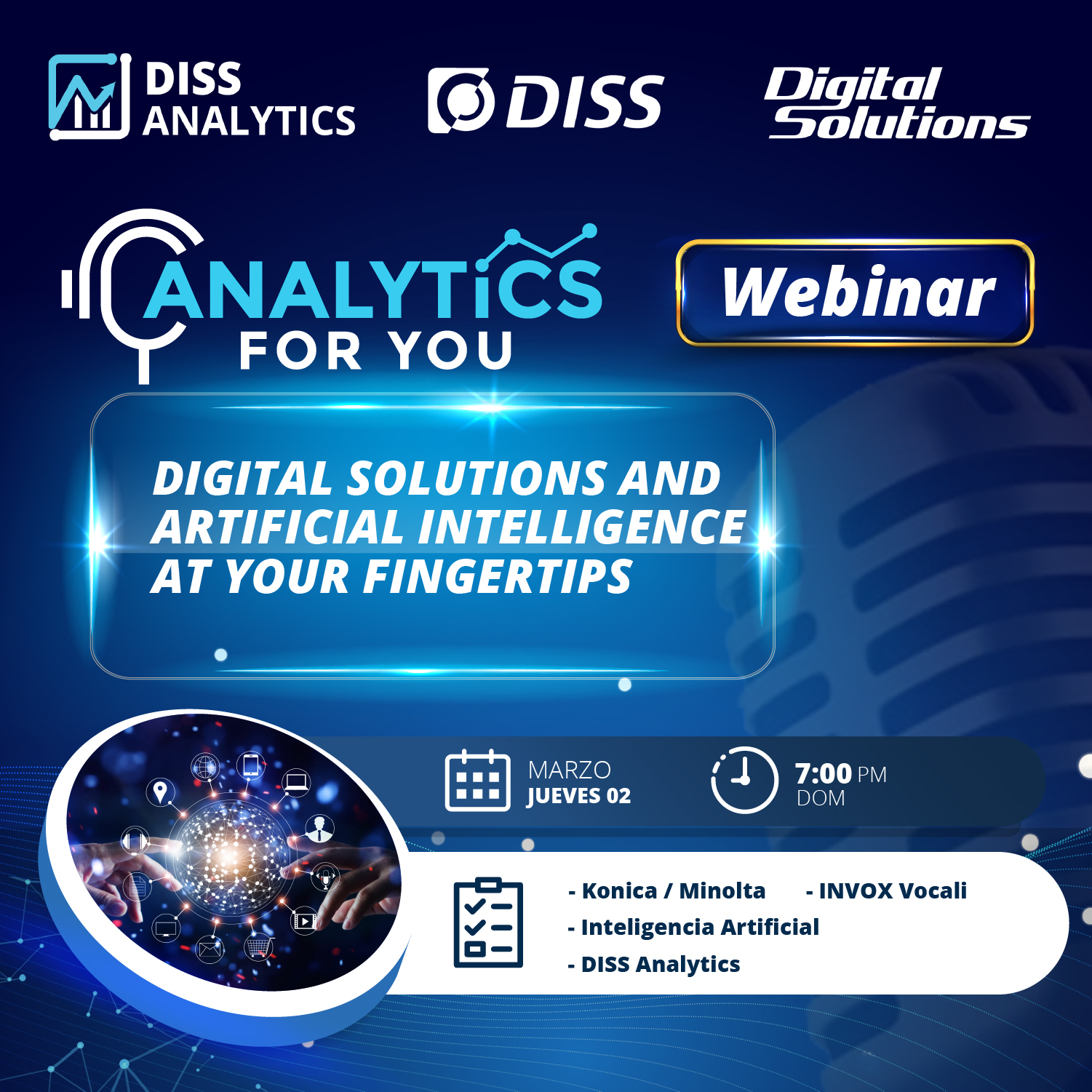 Digital Solutions And Artificial Intelligence At Your Fingertips – DISS ...